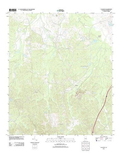 Calhoun, AL (2011, 24000-Scale) Preview 1