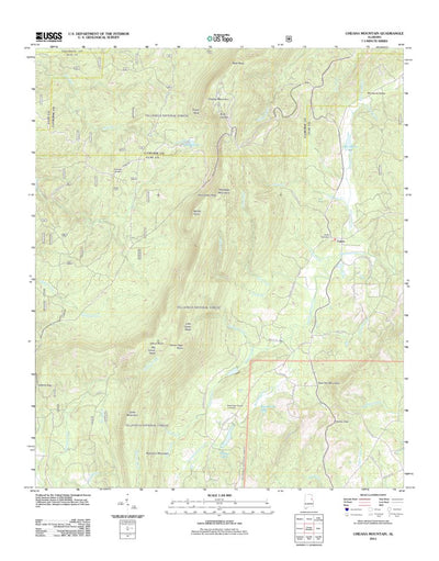 Cheaha Mountain, AL (2011, 24000-Scale) Preview 1