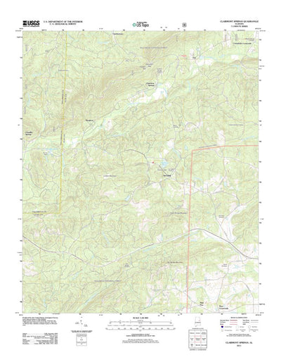 Clairmont Springs, AL (2011, 24000-Scale) Preview 1