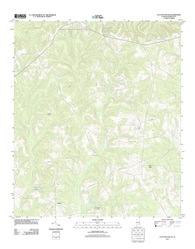 Clayton South, AL (2011, 24000-Scale) Preview 1