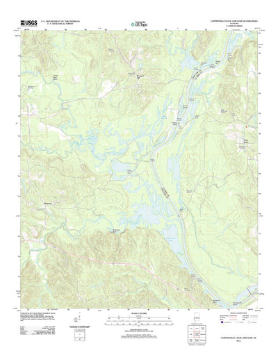Coffeeville Lock And Dam, AL (2011, 24000-Scale) Preview 1