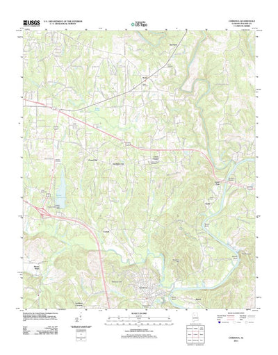 Cordova, AL (2011, 24000-Scale) Preview 1