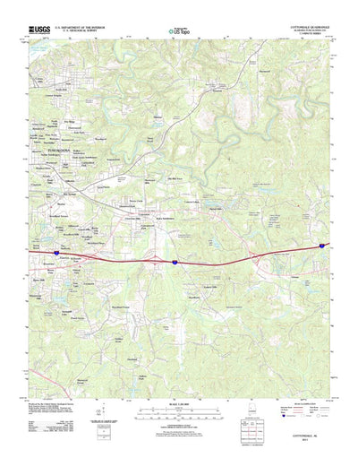 Cottondale, AL (2011, 24000-Scale) Preview 1