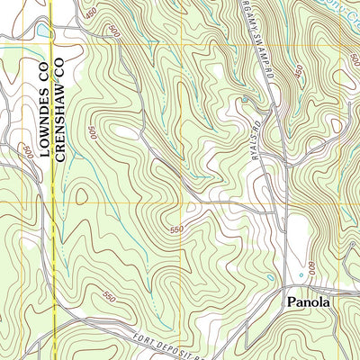 Danielsville, AL (2011, 24000-Scale) Preview 3