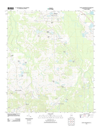 Davis Crossroads, AL (2011, 24000-Scale) Preview 1