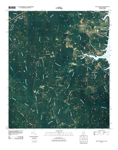 Fort Gaines NW, AL-GA (2011, 24000-Scale) Preview 1