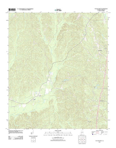 Fulton West, AL (2011, 24000-Scale) Preview 1
