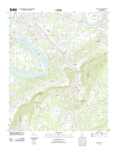 Glencoe, AL (2011, 24000-Scale) Preview 1