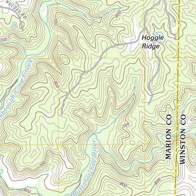 Haleyville West, AL (2011, 24000-Scale) Preview 3