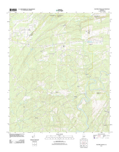 Halfmile Shoals, AL (2011, 24000-Scale) Preview 1