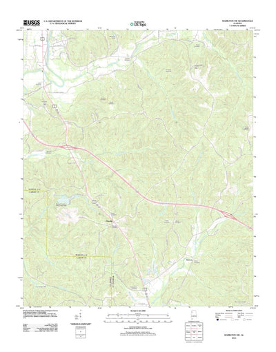 Hamilton SW, AL (2011, 24000-Scale) Preview 1
