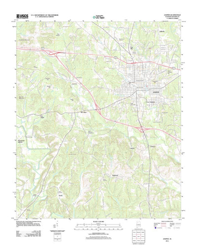 Jasper, AL (2011, 24000-Scale) Preview 1