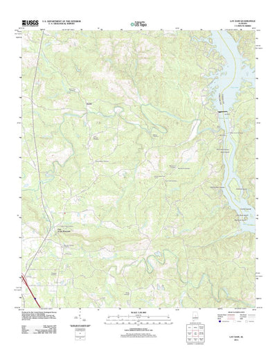 Lay Dam, AL (2011, 24000-Scale) Preview 1