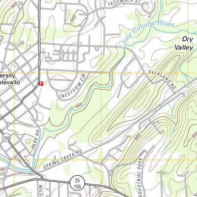 Montevallo, AL (2011, 24000-Scale) Preview 3