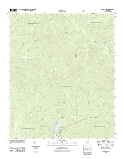 Payne Lake, AL (2011, 24000-Scale) Preview 1