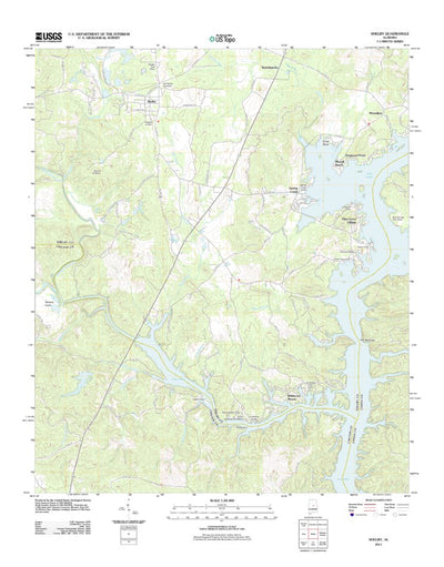 Shelby, AL (2011, 24000-Scale) Preview 1