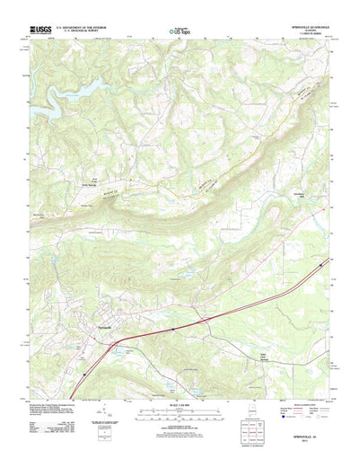 Springville, AL (2011, 24000-Scale) Preview 1