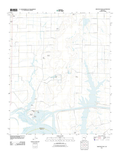 Arkansas Post, AR (2011, 24000-Scale) Preview 1