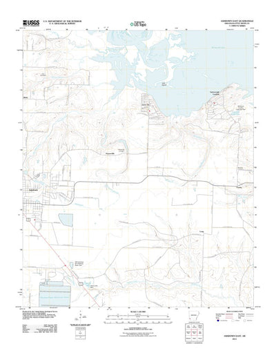 Ashdown East, AR (2011, 24000-Scale) Preview 1