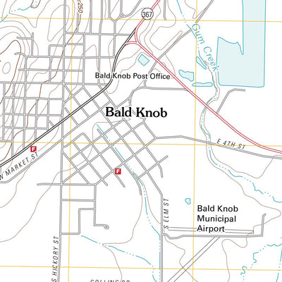 Bald Knob, AR (2011, 24000-Scale) Preview 2