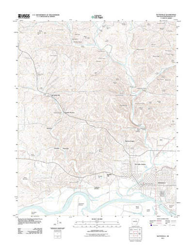 Batesville, AR (2011, 24000-Scale) Preview 1