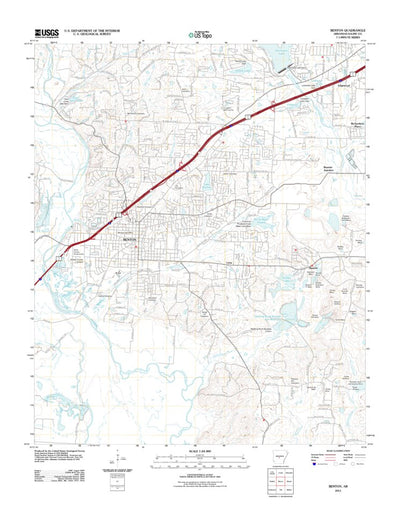 Benton, AR (2011, 24000-Scale) Preview 1