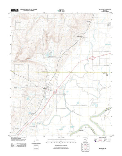 Bradford, AR (2011, 24000-Scale) Preview 1