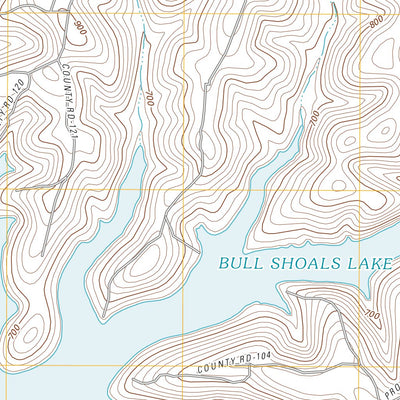 Bull Shoals, AR-MO (2011, 24000-Scale) Preview 2