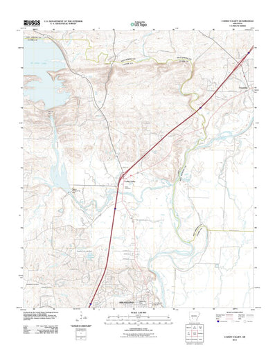 Caddo Valley, AR (2011, 24000-Scale) Preview 1