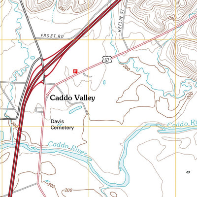 Caddo Valley, AR (2011, 24000-Scale) Preview 2