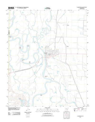 Clarendon, AR (2011, 24000-Scale) Preview 1