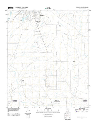 Crossett South, AR-LA (2011, 24000-Scale) Preview 1