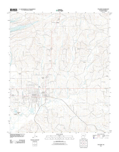 De Queen, AR (2011, 24000-Scale) Preview 1