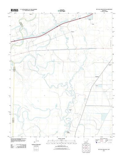 De Valls Bluff SE, AR (2011, 24000-Scale) Preview 1