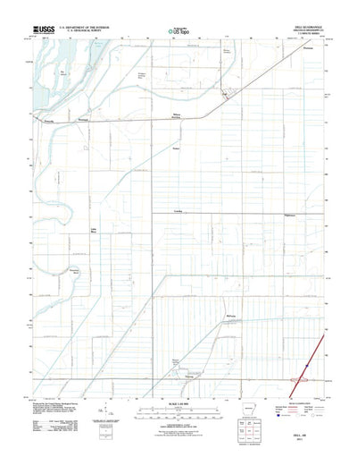 Dell, AR (2011, 24000-Scale) Preview 1