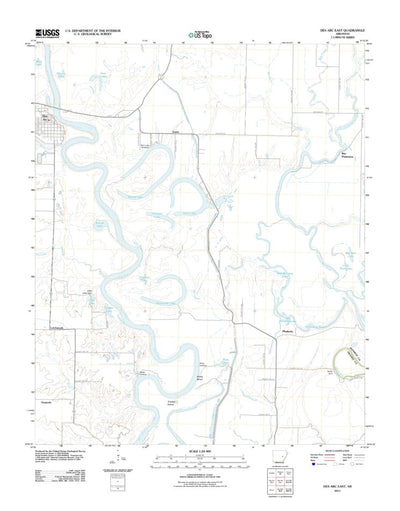 Des Arc East, AR (2011, 24000-Scale) Preview 1
