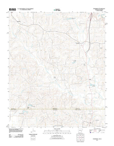 Doddridge, AR-LA (2011, 24000-Scale) Preview 1
