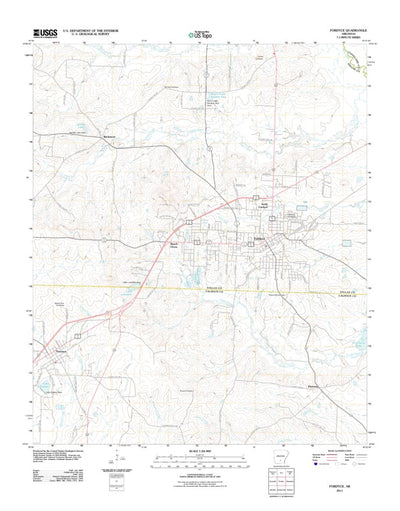 Fordyce, AR (2011, 24000-Scale) Preview 1