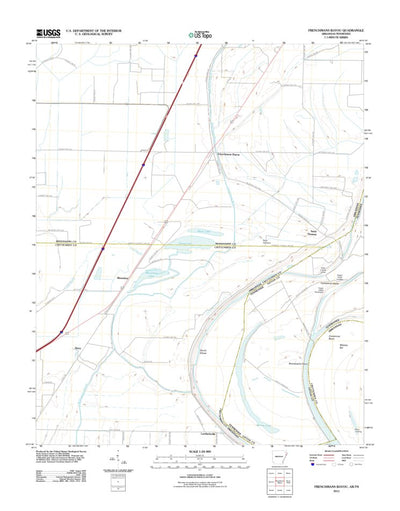 Frenchmans Bayou, AR-TN (2011, 24000-Scale) Preview 1