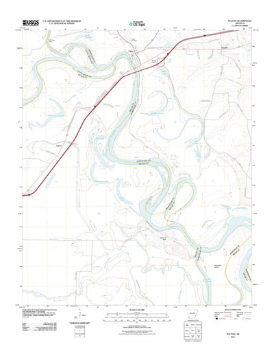 Fulton, AR (2011, 24000-Scale) Preview 1