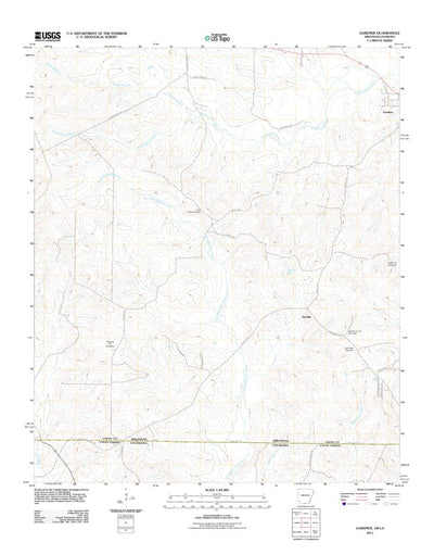 Gardner, AR-LA (2011, 24000-Scale) Preview 1