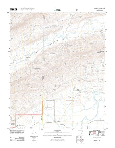 Gravelly, AR (2011, 24000-Scale) Preview 1