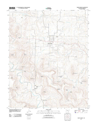 Green Forest, AR (2011, 24000-Scale) Preview 1