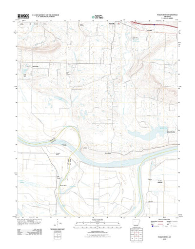 Holla Bend, AR (2011, 24000-Scale) Preview 1