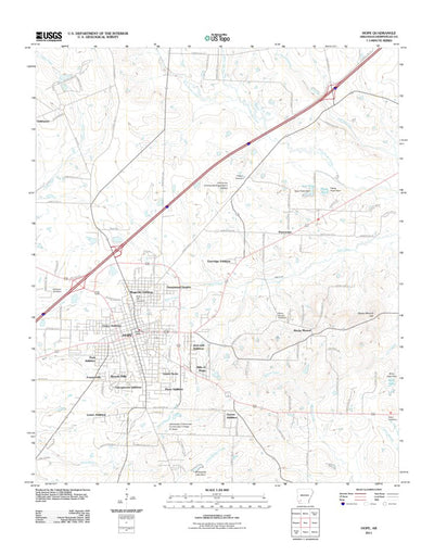 Hope, AR (2011, 24000-Scale) Preview 1