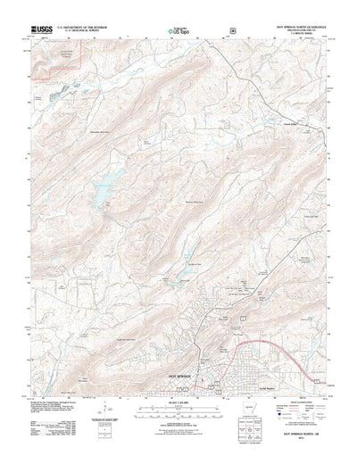 Hot Springs North, AR (2011, 24000-Scale) Preview 1