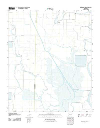 Humphrey SW, AR (2011, 24000-Scale) Preview 1