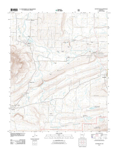 Huntington, AR (2011, 24000-Scale) Preview 1