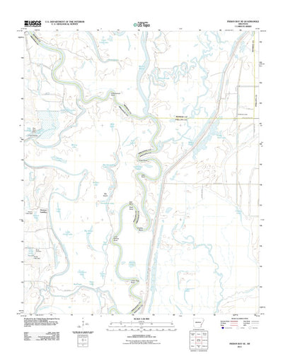 Indian Bay SE, AR (2011, 24000-Scale) Preview 1