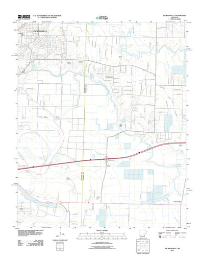 Jacksonville, AR (2011, 24000-Scale) Preview 1